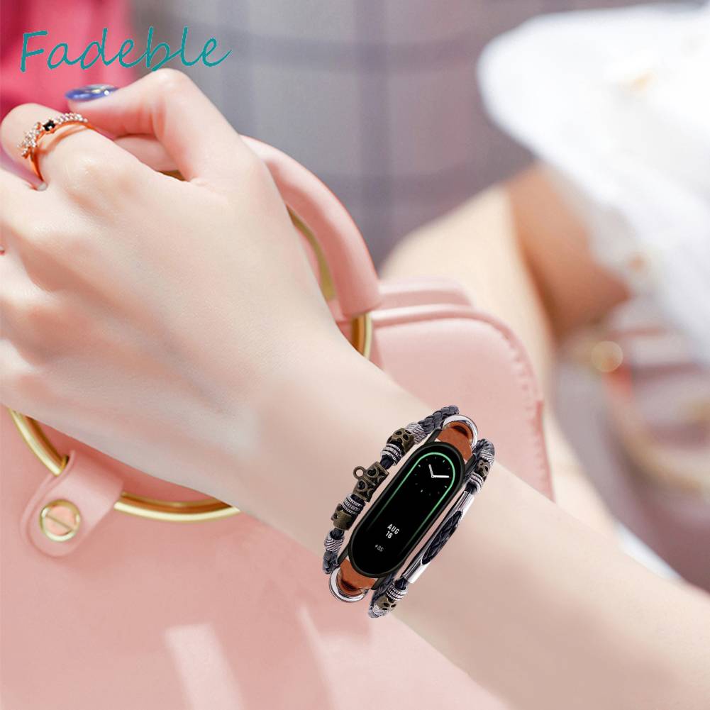 Dây Đeo Thay Thế Chất Liệu Silicon Màu Trơn Thời Trang Cho Mi Band 8