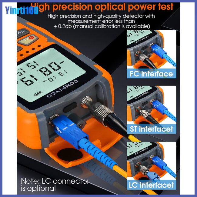Thiết Bị Kiểm Tra Lỗi Cáp Quang 4 Trong 1 Yinrti Aua-m70 10 / 30 / mw
