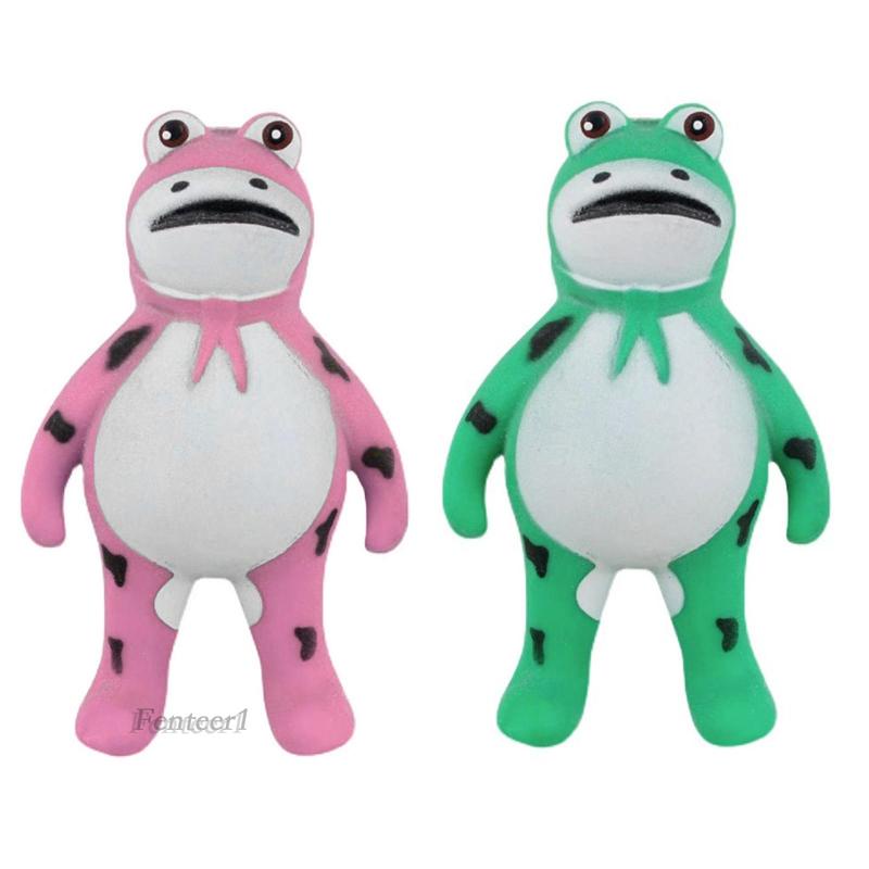 [Fenteer1] Đồ Chơi Bóp Mềm Không Vỡ Hình Chú Ếch Cho Tiệc Tùng
