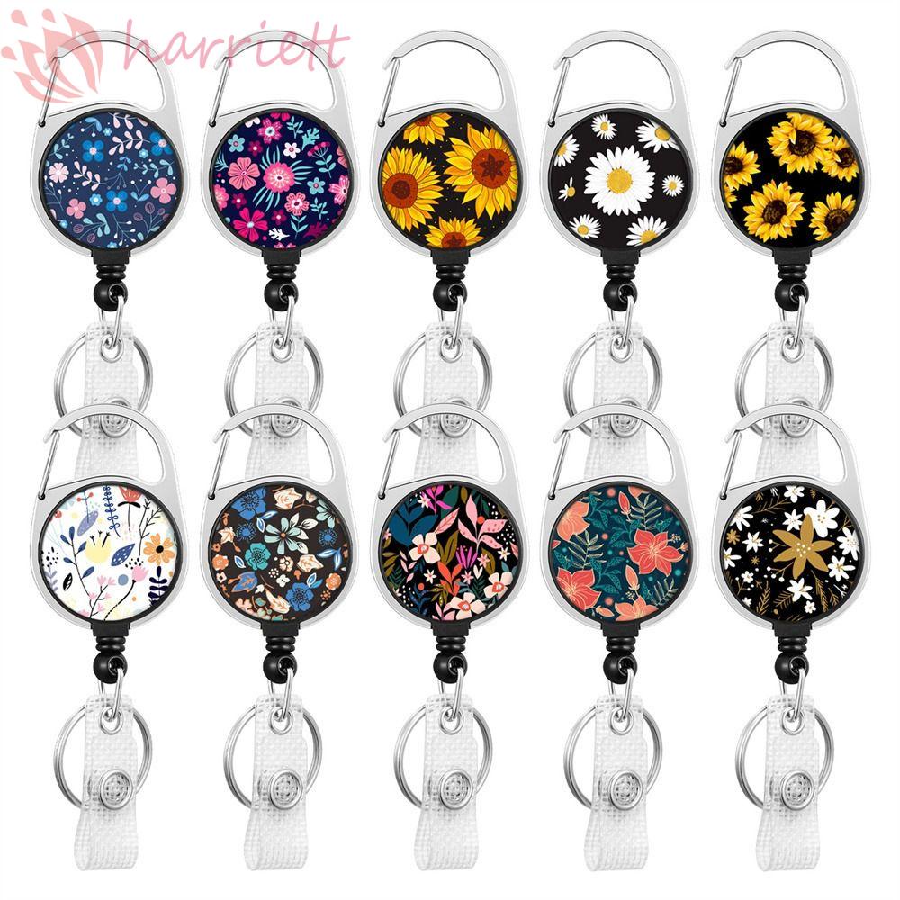 Móc Chìa Khóa Dạng Kẹp Gắn Thẻ ID / Thẻ ID Tiện Dụng Cho Nhân Viên Văn Phòng