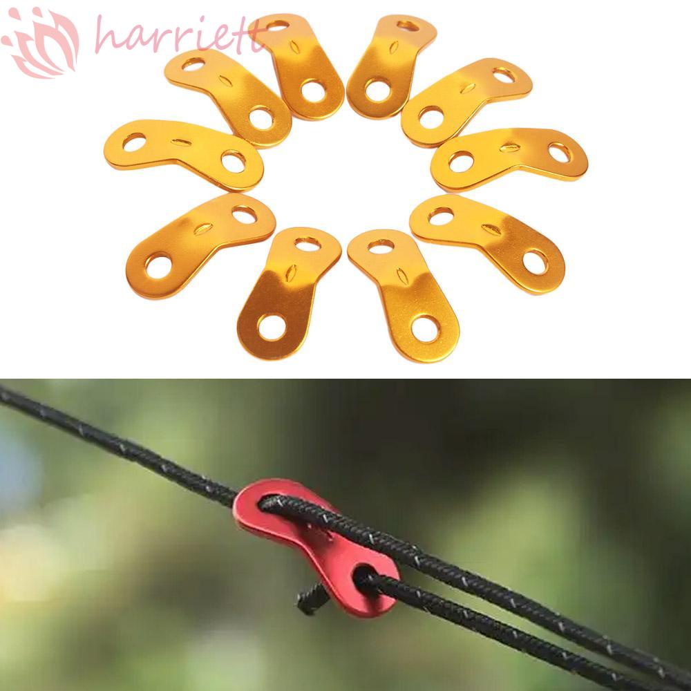 Set 10 Móc Khóa Bằng Hợp Kim Nhôm Tiện Dụng Khi Đi Cắm Trại