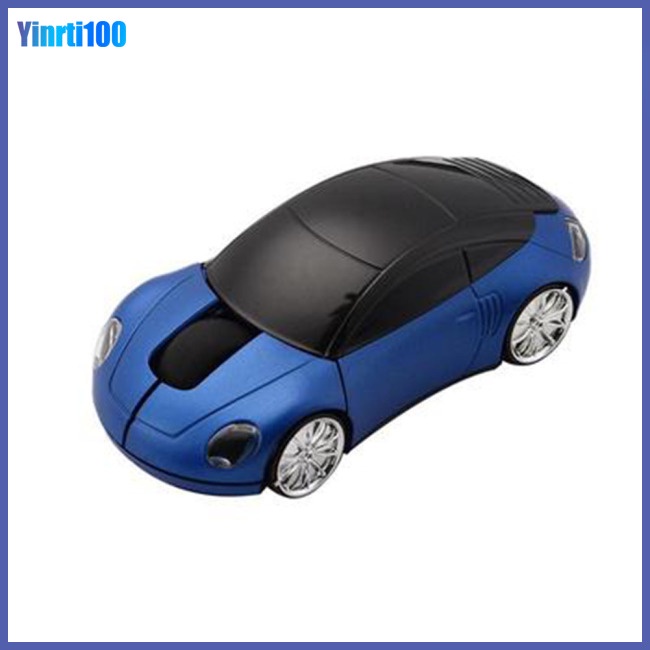 Chuột Không Dây Hình Xe Hơi Mini 2.4G Có Giao Diện USB Cho Notebook / Máy Tính
