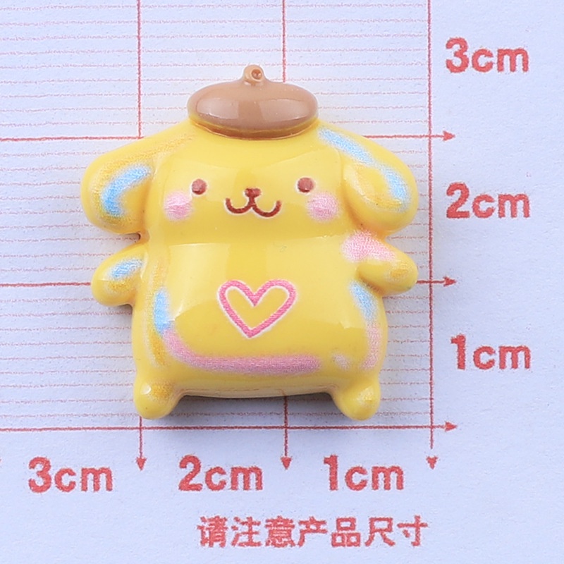 Phụ Kiện Trang Trí Điện Thoại Hình Đôi Giày Crocs Màu Laser Kuromi Diy