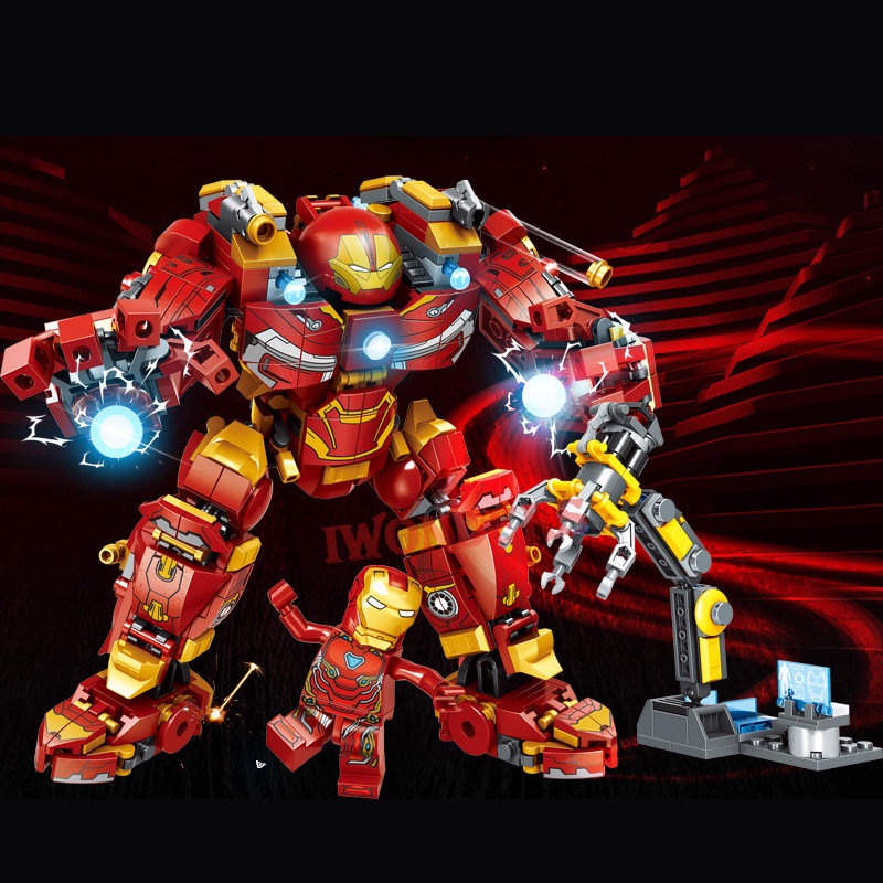 Đồ Chơi Lắp Ráp Iron Man MK44 Cho Bé