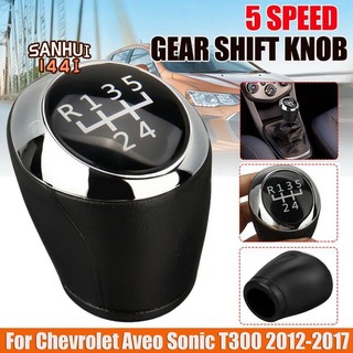 Tay Nắm Cần Số 5 Tốc Độ MT 5 Tốc Độ Chuyên Dụng Cho Xe Hơi 24108036 Ốp Bảo Vệ Chìa Khóa Xe Hơi Chevrolet Aveo Sonic T300 2012-2017 24108036