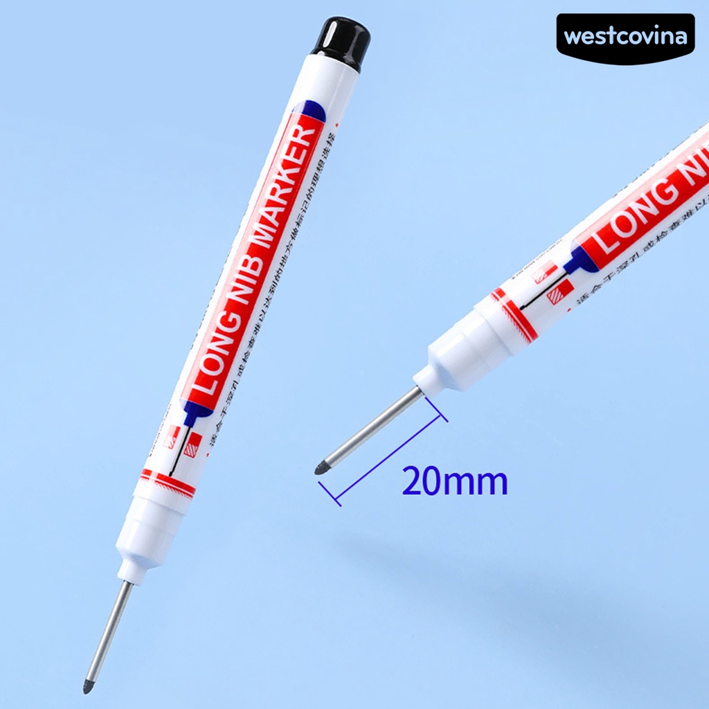 [WSTN]✎Bút Đánh Dấu Mực Đầu Ra Bằng Nhựa Chống Mờ Dầu Tiện Dụng Cho Gia Đình