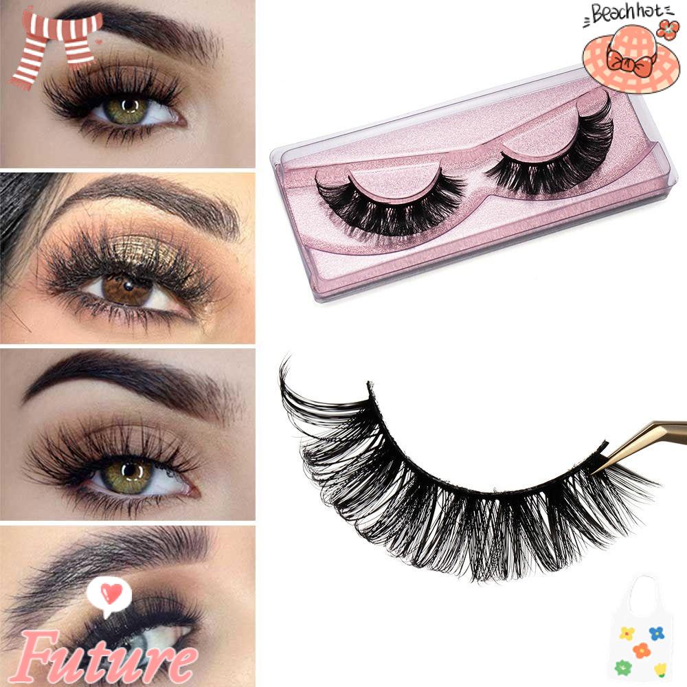 Lông Mi Giả Xoăn Dài Mềm Mịn Phong Cách Nga 2022