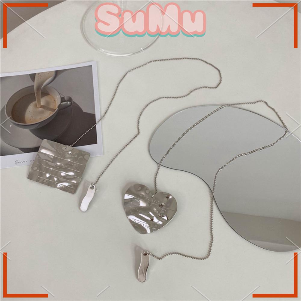 Trâm Cài Áo Dây Xích SUMU|Trang Sức Kim Loại Hình Vuông Thời Trang Dành Cho Nam