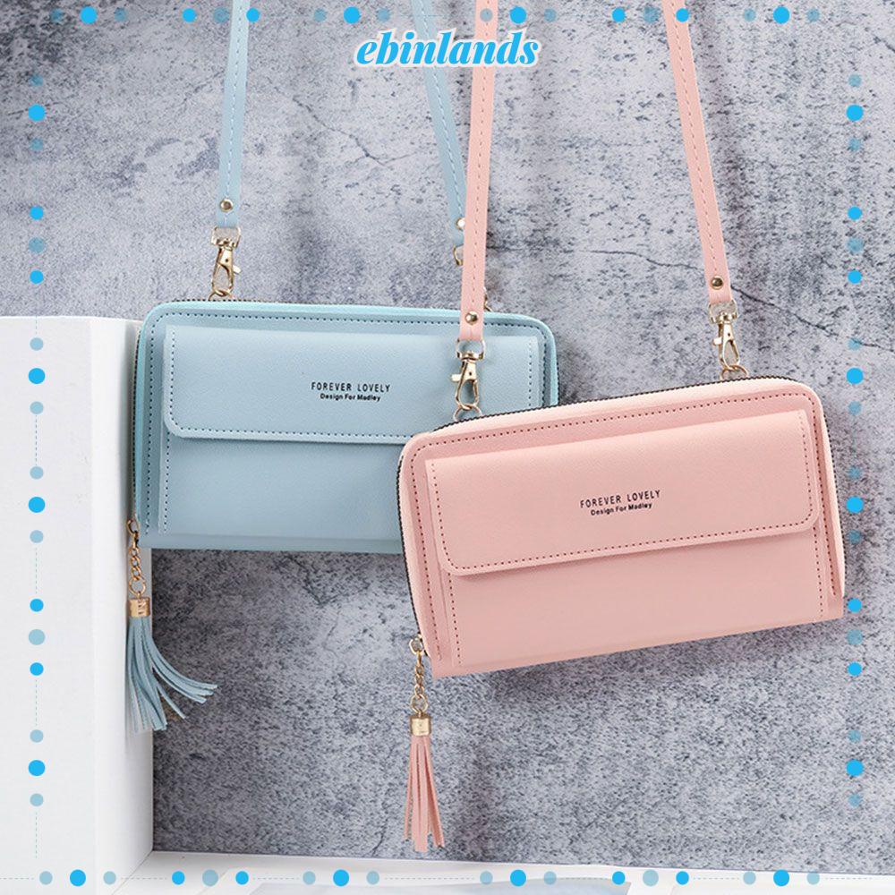 Túi Đeo Vai Dáng Dài Đựng Điện Thoại Đa Năng Phong Cách Châu Âu