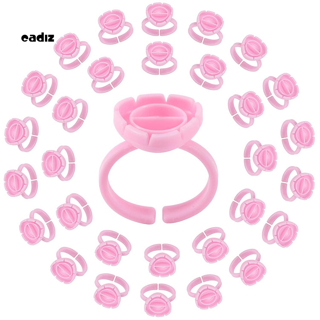 Set 100 Giá Đỡ Lông Mi Giả Hình Trái Tim Dễ Sử Dụng Dành Cho Nữ