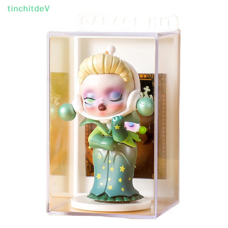 Hộp Đựng Đồ Chơi Búp Bê Chống Bụi Bẩn Kiêm Giá Đỡ Tiện Dụng