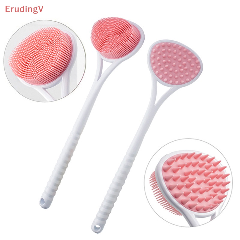 Bàn Chải Chà Lưng Cán Dài Bằng Silicon Tiện Dụng Khi Tắm