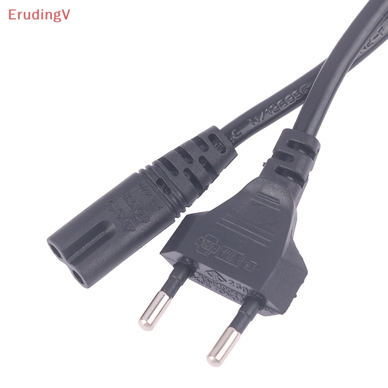 Dây Cắm Nguồn AC Hai Lõi Tròn Phích Cắm Chuẩn 1.5M