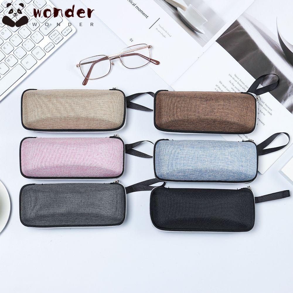 Hộp Đựng Mắt Kính Có Khóa Kéo Phong Cách Vintage Giá Đỡ