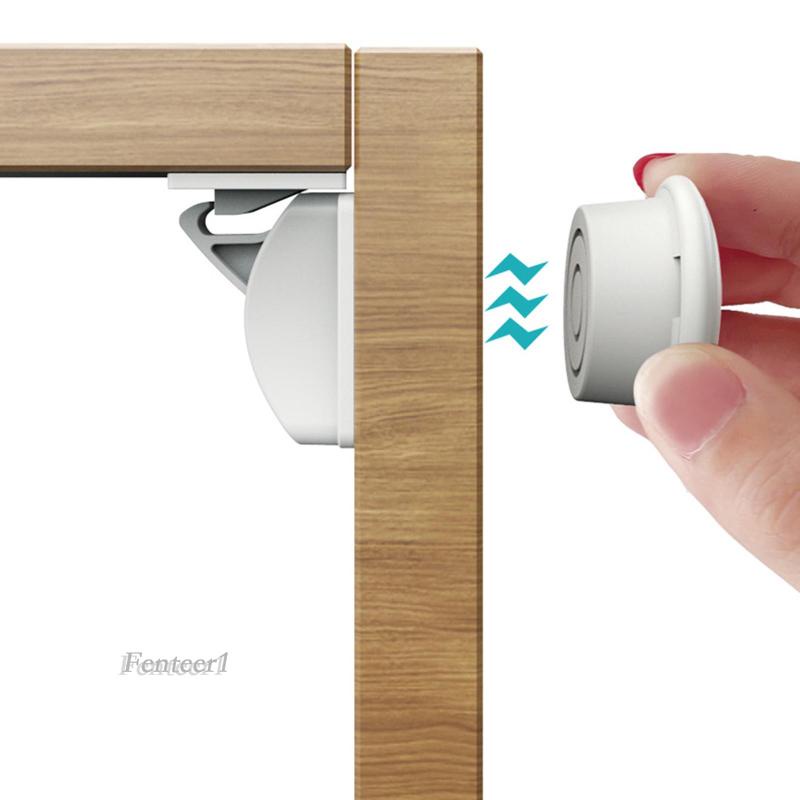 [Fenteer1] Khóa Ngăn Kéo Tủ An Toàn Dễ Lắp Đặt Cho Trẻ Em