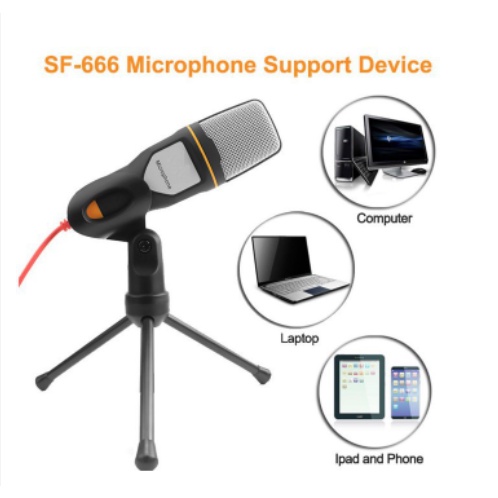 Micro Mini SF-666 Có Giá Đỡ Cho Máy Tính