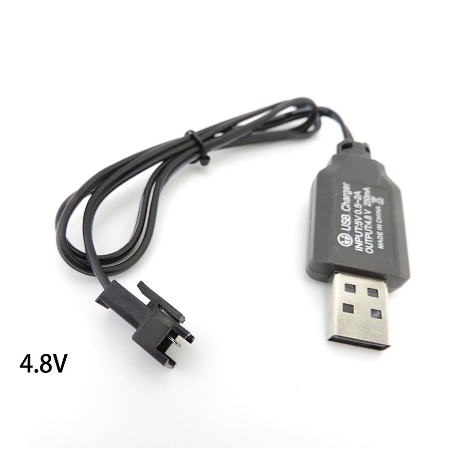 Dây Cáp Sạc Pin NiMh / NiCd 2P 5V Sang 3.6V 3.7V 3.8V 250mA Chuyên Dụng Cho Xe Hơi Điều Khiển Từ Xa