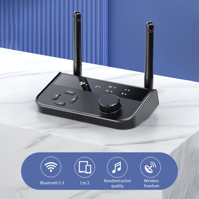 Bộ Thu Phát Bluetooth BT5.3 3.5mm Aux RCA Cho TV / Xe Hơi