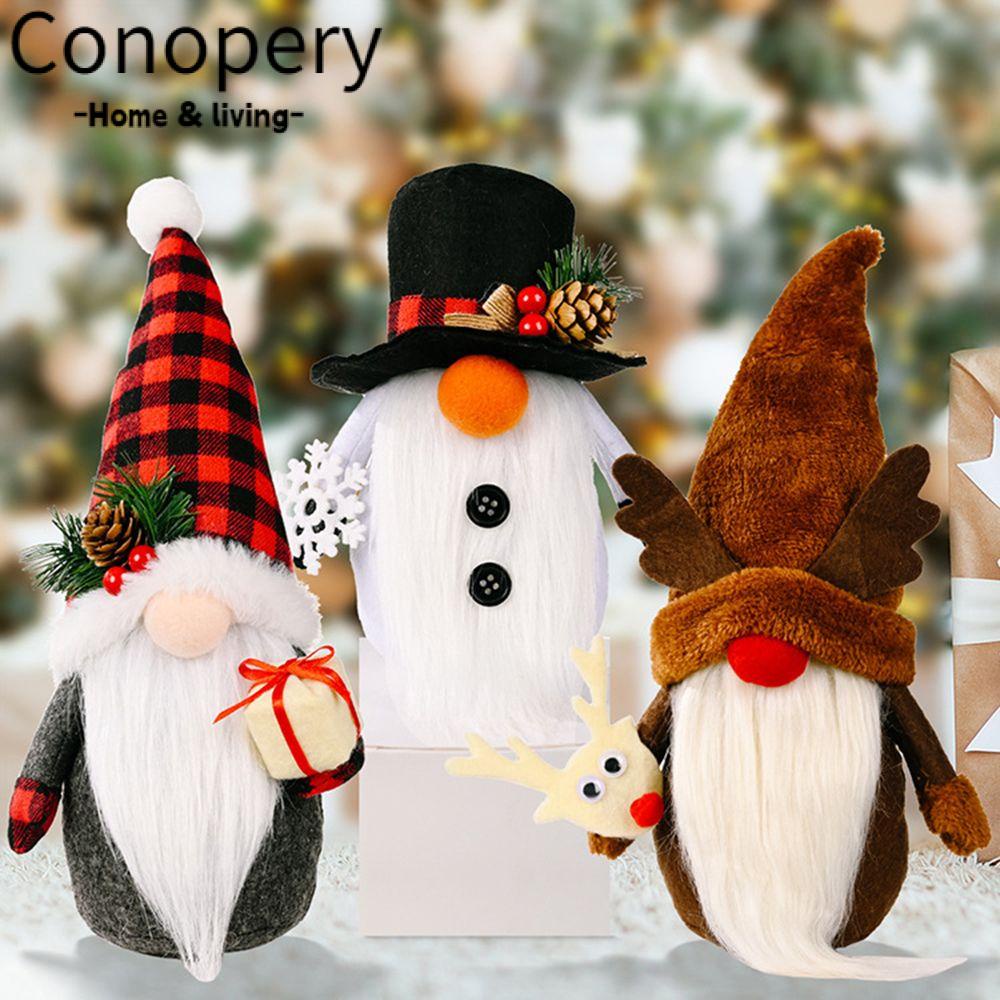 CONOPERY Phụ Kiện Trang Trí Phòng Khách / Giáng Sinh Handmade Hình Yêu Tinh