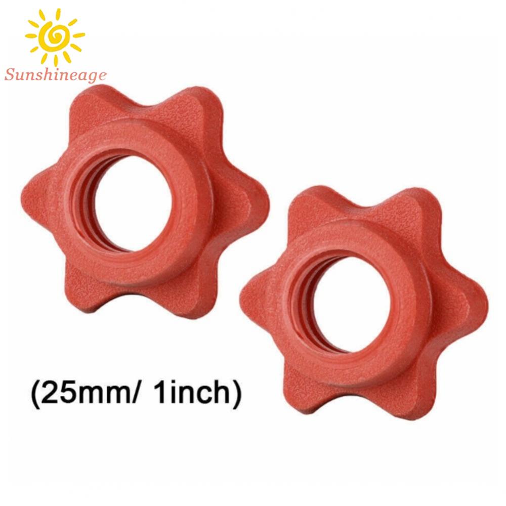 Set 2 Đai Ốc Khóa Kẹp Thanh Tạ Dạng Xoay Tiện Dụng