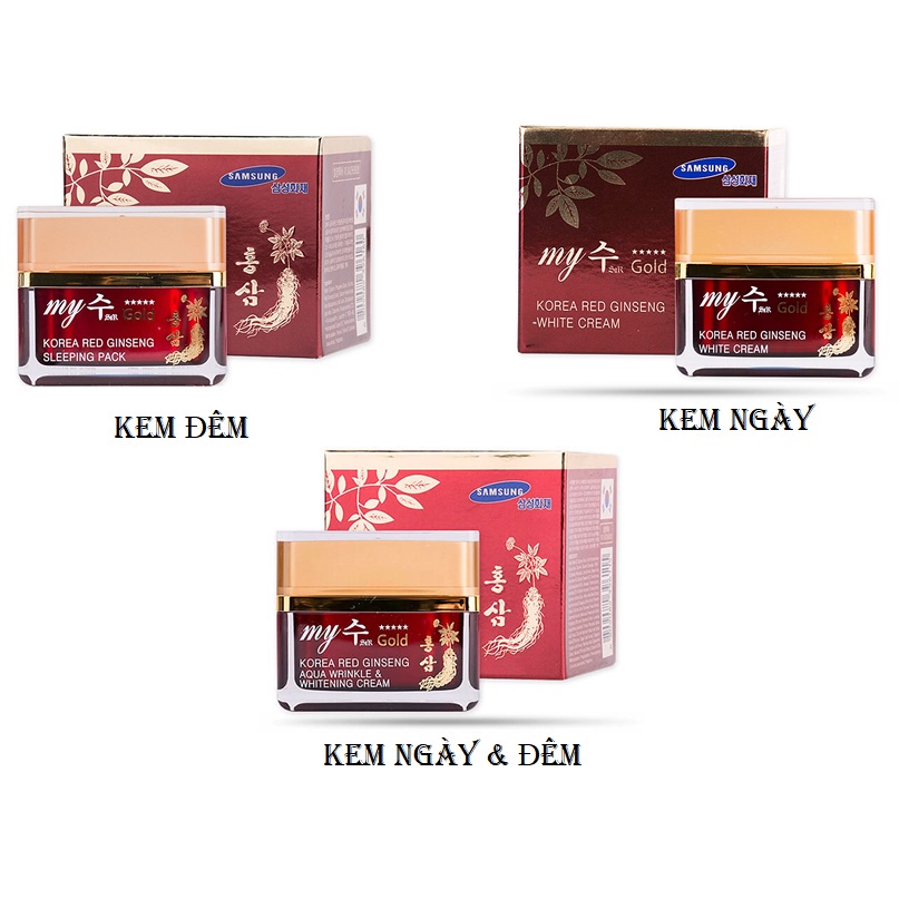 Kem dưỡng da nhân sâm My Gold Korea Red Ginseng 50g