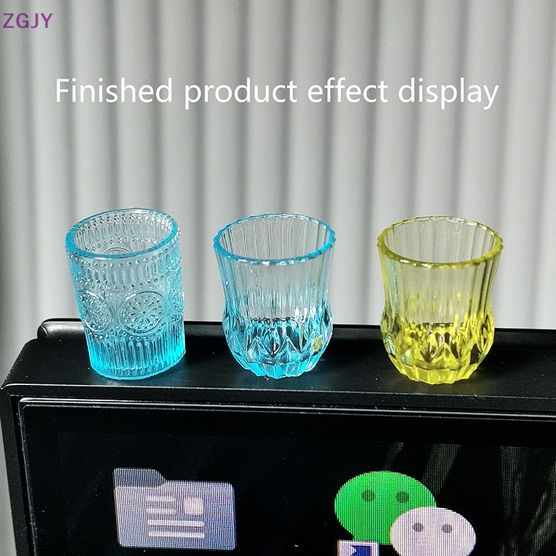 Khuôn Làm Nước Ép Trái Cây Mini Tỉ Lệ 1: 12 Bằng Silicon Cho Nhà Búp Bê Mới