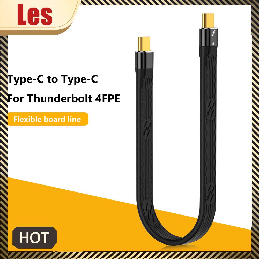 Dây Cáp Sạc Nhanh 40Gbps PD 100W Type-C Sang Type-C Cho Thunderbolt 4