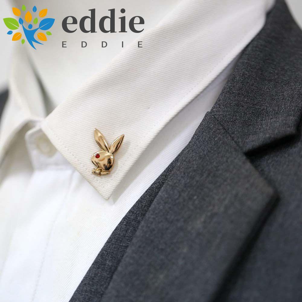 26EDIE Ghim Cài Áo Hình Thỏ Đính Đá Nhân Tạo Thời Trang Cho Nam