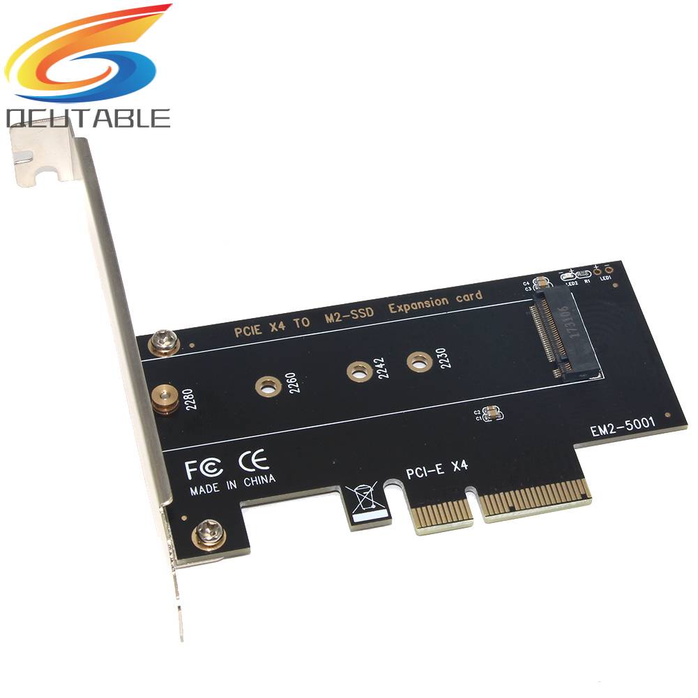 Thẻ Mở Rộng SSU EM2-5001 PCI-E 3.0 X4 Sang NVMe M.2 NGFF
