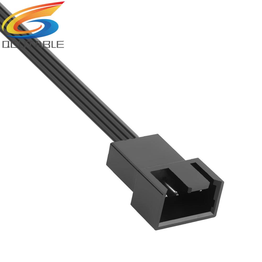 Dây Cáp Nối Dài Cho Bo Mạch Chủ 4Pin Cái Sang PWM Quạt 4Pin Đực 25cm