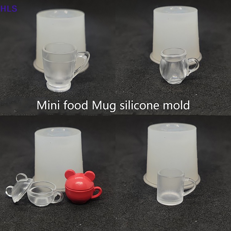 Cốc Nước Silicone Mini Trang Trí Nhà Búp Bê
