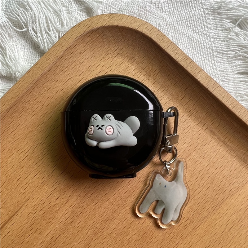 Vỏ Bảo Vệ Hộp Sạc Tai Nghe Bluetooth Airpod Pro 6 Pro 6 TWS Bằng TPU Màu Trơn Dễ Thương