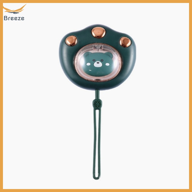 Quạt Điện Sưởi Ấm Bàn Tay Hình Chân Mèo Dễ Thương Sạc Cổng Usb Dùng Khi Đi Cắm Trại Ngoài Trời Vào Mùa Đông