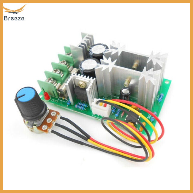 Bộ Điều Khiển Tốc Độ Động Cơ 20A PWM DC 12V 24V 36V 48V / w