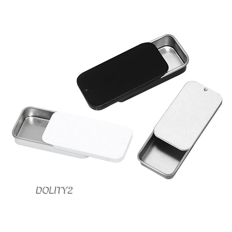 Hộp Thiếc Đựng Kẹo Phục Sinh / Sinh Nhật Có Nắp Trượt 2 Cái