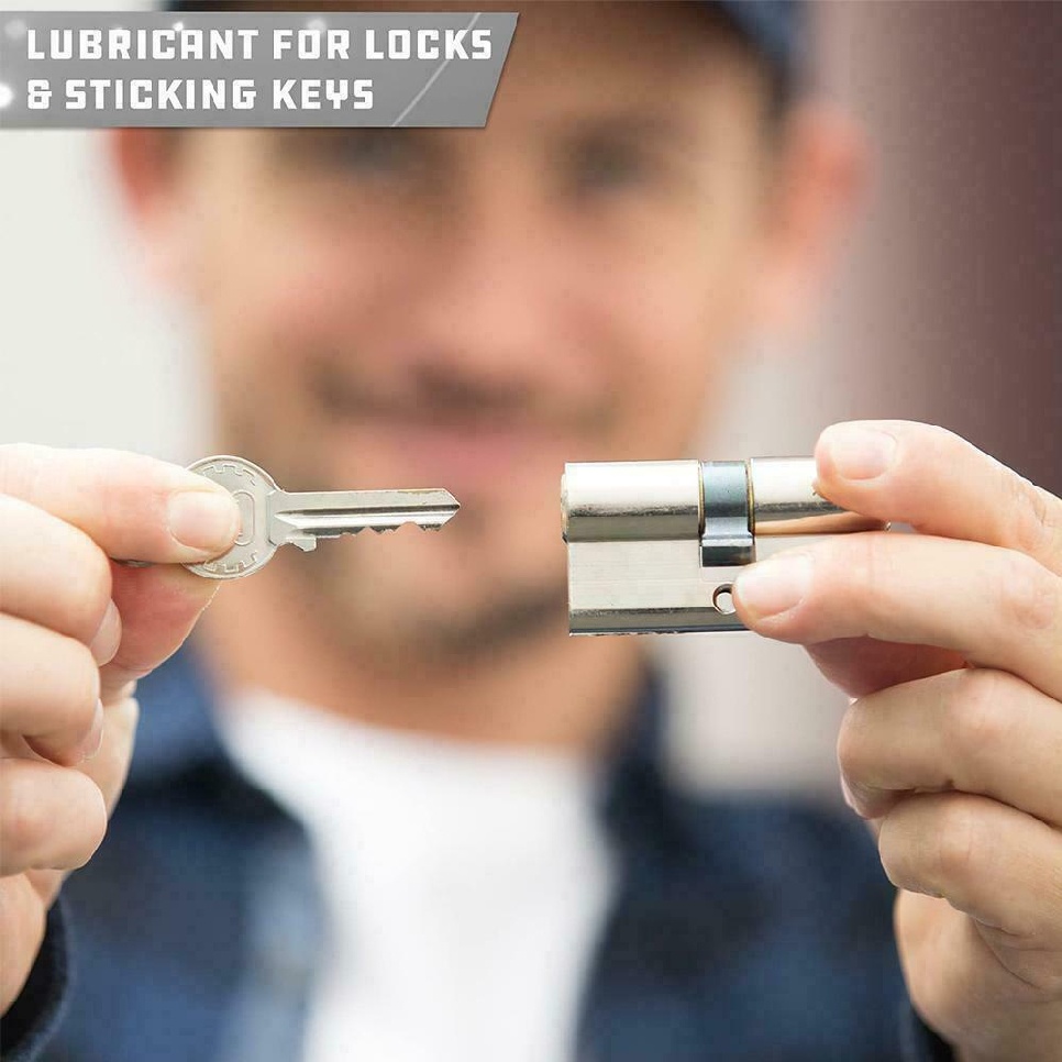 Graphite Fine Powder Lubricant for Lock Locksmith Cylinder Car Padlock Rand Tool