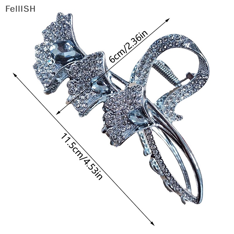 Kẹp Tóc Đính Đá Pha Lê Nhân Tạo Thời Trang Dành Cho Nữ 439br