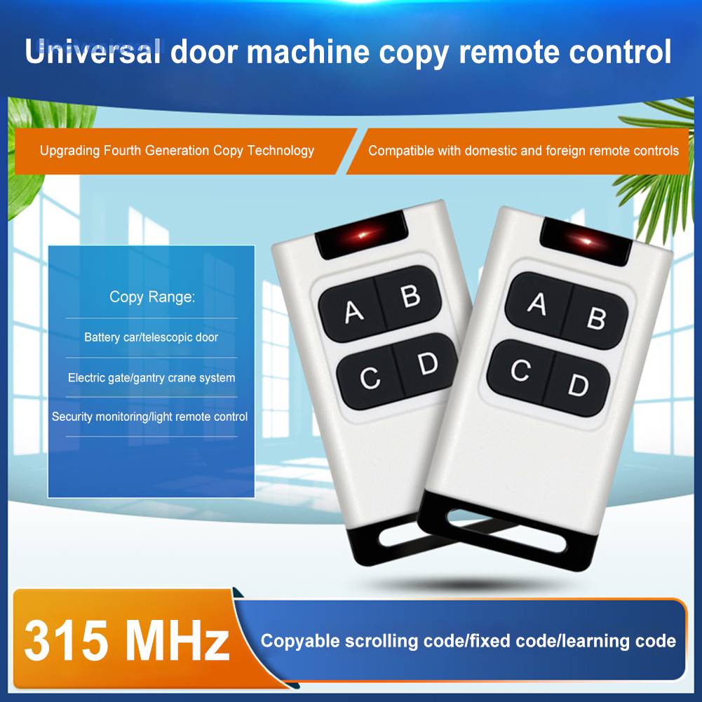 Điều Khiển Từ Xa Không Dây Độ Nhạy Cao 315 / 433 MHz Mall01.vn