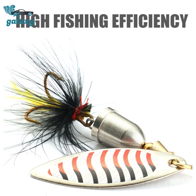 Galaxy Set 10 Mồi Giả Nhử Cá Bằng Kim Loại Cứng Kèm Móc Câu Ba Tiêu