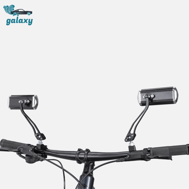 Galaxy 1 Cặp Gương Chiếu Hậu Xoay 360 Độ Bằng Hợp Kim Nhôm Gắn Tay Lái Xe Đạp