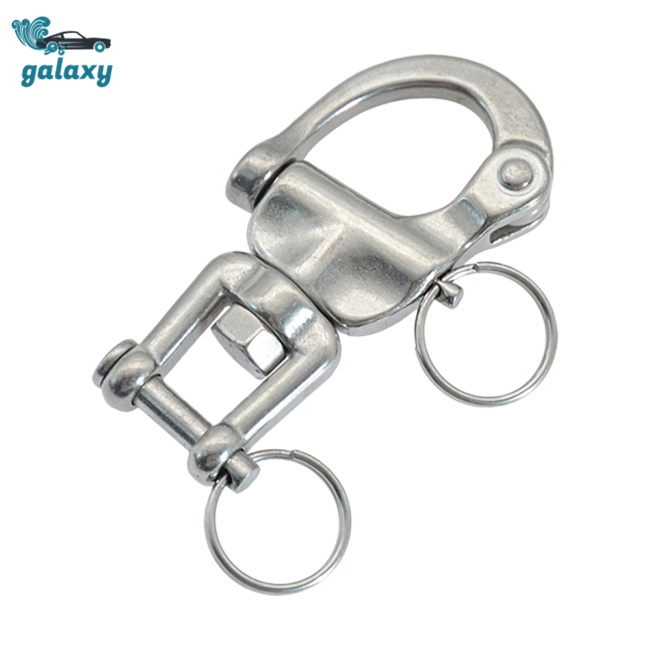 Móc Khóa Xoay 360 Độ galaxy 70mm Bằng Thép Không Gỉ 316 Tháo Gỡ Nhanh