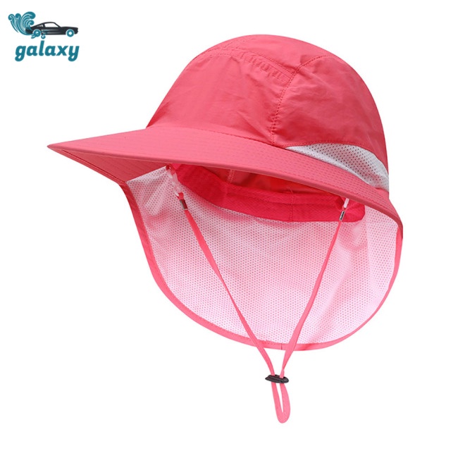 Galaxy Mũ Bucket Thể Thao Chống Nắng Nhanh Khô Có Vành Che Cổ Vành Rộng Cho Hoạt Động Ngoài Trời