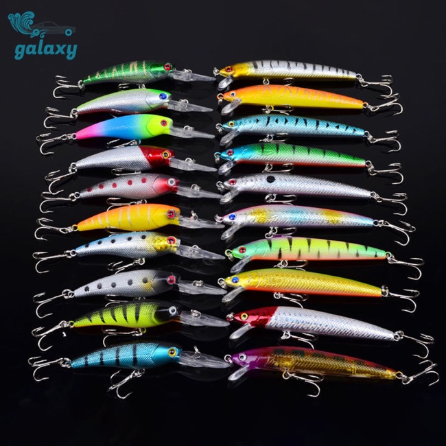 Galaxy Set 20 Mồi Giả Nhử Cá Nhiều Loại Chuyên Nghiệp