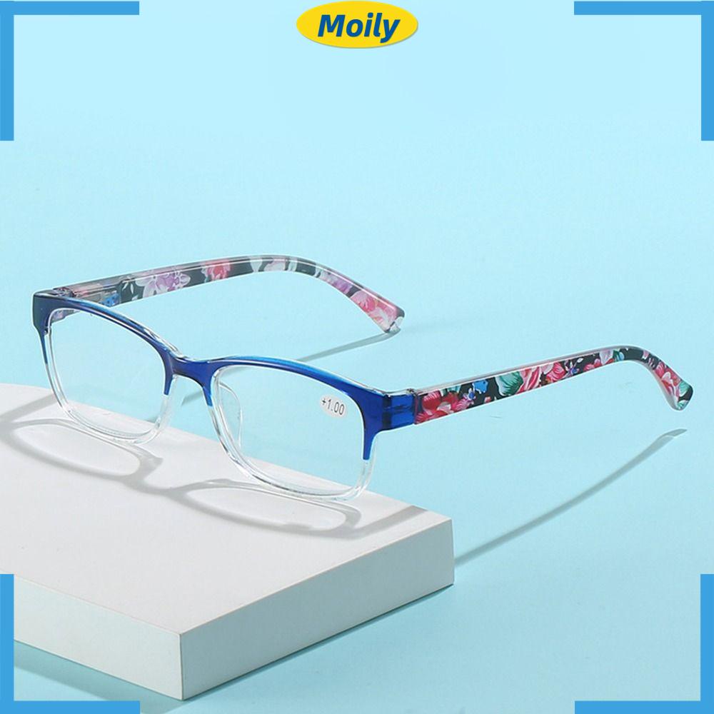 MOILYVN Kính Đọc Sách Gọng Hoa Siêu Nhẹ Thời Trang