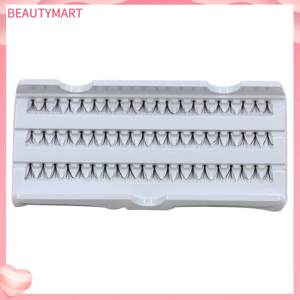 Cụm Lông Mi Giả Màu Đen 8 / 10 / 12mm Tự Làm Trang Điểm Cho Nữ