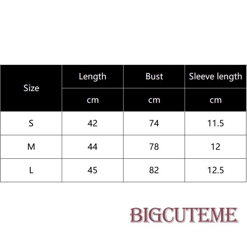 Áo Thun Lửng Ngắn Tay Cổ Tròn In Chữ Thời Trang Nữ Tính