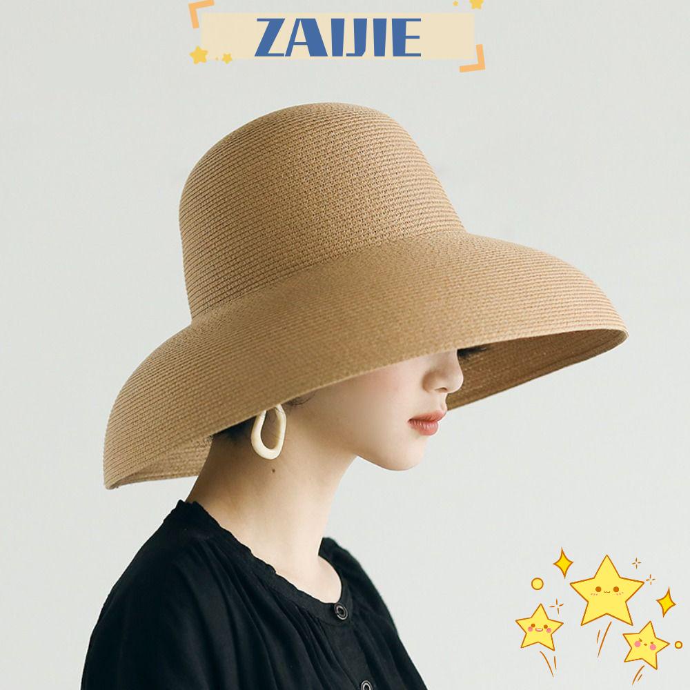Nón Rộng Vành Che Nắng Gấp Gọn Được Mẫu Mới Dành Cho Nữ ZAIJIE24 Hepburn