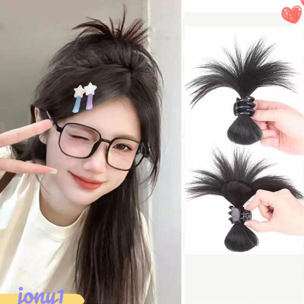 Tóc Giả Y2K Có Kẹp Càng Cua Bằng Sợi Tổng Hợp Dành Cho Nữ