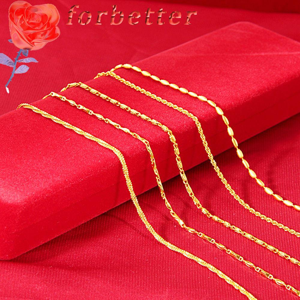 FORBETTER Phụ Kiện Vòng cổ Bằng Đồng Thiết Kế Độc Đáo Thời Trang Cho Nữ DIY