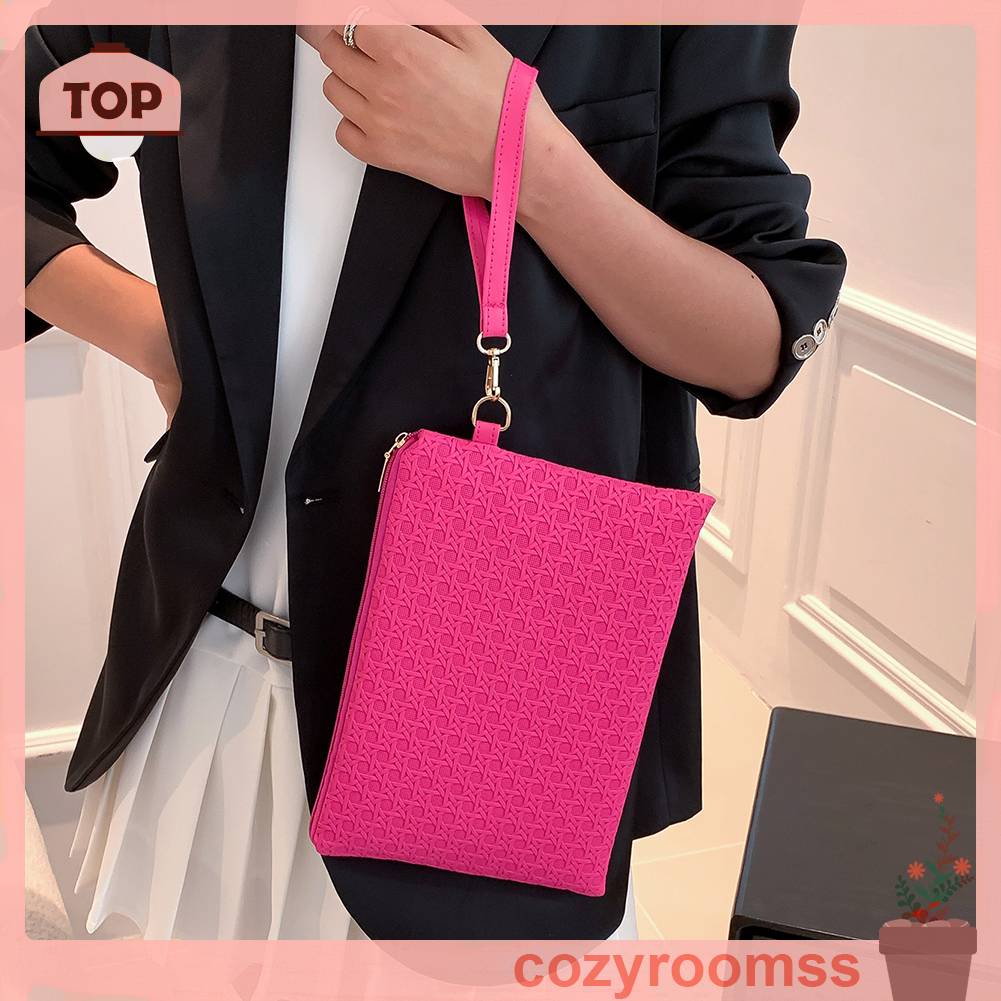 Ví Da PU Đeo Chéo Ngăn Đựng Thẻ Sức Chứa Lớn Thời Trang Cho Nữ